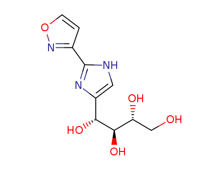 1,2,3,4-Butanetetrol, 1-[2-(3-isoxazolyl)-1H-imidazol-5-yl]-, (1R,2S,3R)-