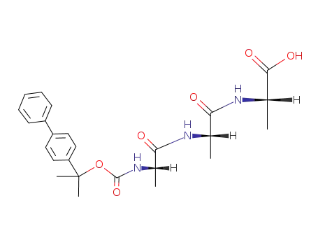 <1-(Biphenyl-4-yl)-1-methylethoxycarbonyl>-alanyl-alanyl-alanin