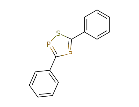 Molecular Structure of 120587-95-3 (3,5-Diphenyl-[1,2,4]thiadiphosphole)