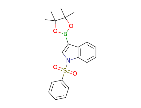 1-(Phenylsulfonyl)indole-3-boronic acid pinacol ester, 97%