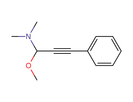 1-methoxy-N,N-dimethyl-3-phenylprop-2-yn-1-amine