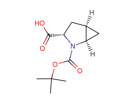 Molecular Structure of 197142-34-0 (N-Boc-L-trans-4,5-methanoproline)