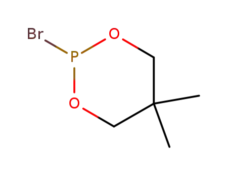 Molecular Structure of 104634-78-8 (1,3,2-Dioxaphosphorinane, 2-bromo-5,5-dimethyl-)