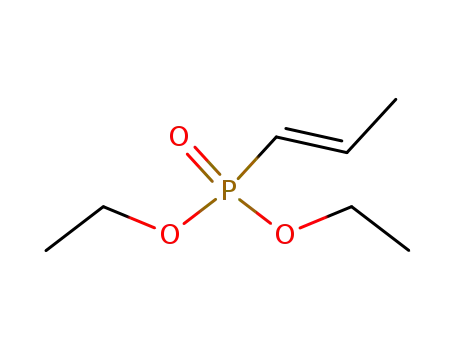 Phosphonic acid, 1-propenyl-, diethyl ester, (E)-