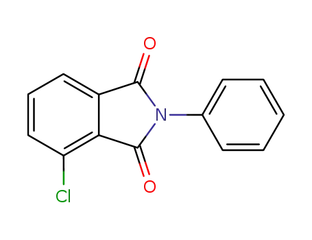 Molecular Structure of 42899-83-2 (1H-Isoindole-1,3(2H)-dione, 4-chloro-2-phenyl-)