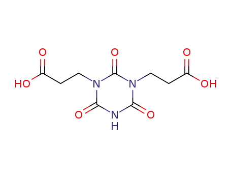 Molecular Structure of 2904-40-7 (BIS(2-CARBOXYETHYL) ISOCYANURATE)