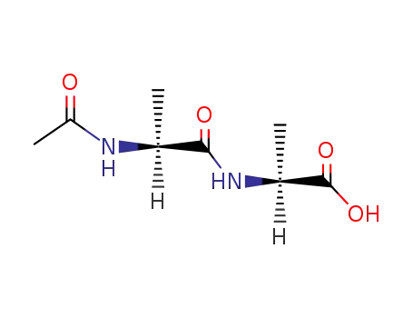 Molecular Structure of 19245-87-5 (AC-ALA-ALA-OH)
