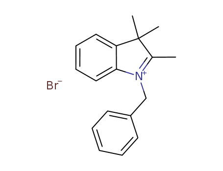 1-benzyl-2,3,3-trimethyl-3H-indol-1-ium bromide
