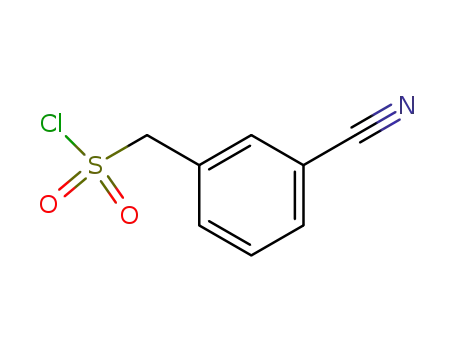 Molecular Structure of 56106-01-5 (3-Cyanobenzylsulfonyl chloride)
