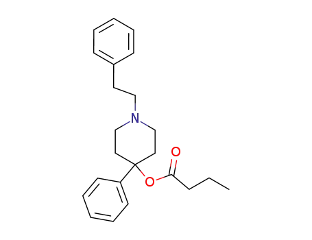 butyric acid-(1-phenethyl-4-phenyl-[4]piperidyl ester)