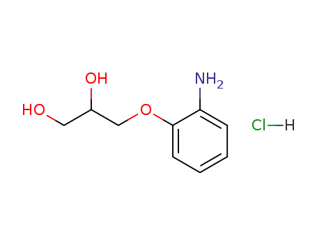 2-(2,3-dihydroxypropoxy)benzene aminium chloride