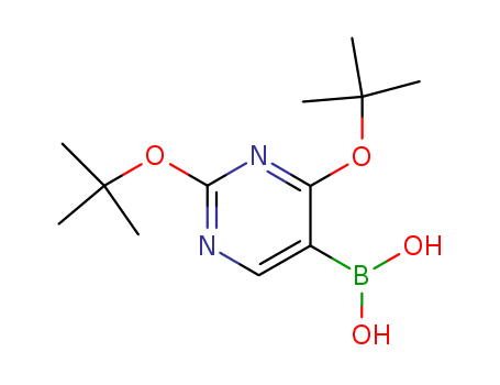 2,4-Di(tert-butoxy)pyrimidin-5-ylboronic acid hydrate, May contain varying amounts of anhydride, 97%