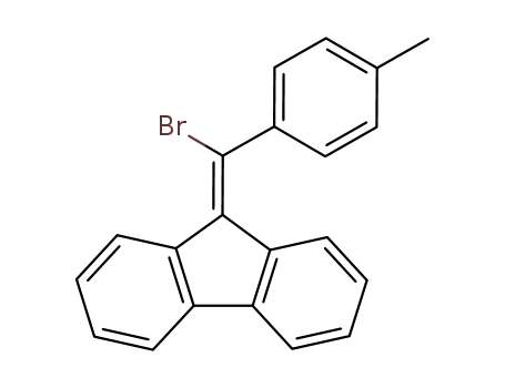 α-(4-Methylphenyl)-β-diphenylen-vinylbromid