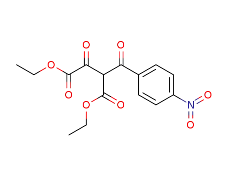 Molecular Structure of 101091-01-4 ((4-nitro-benzoyl)-oxalacetic acid diethyl ester)