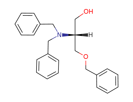 1-Propanol, 2-[bis(phenylmethyl)amino]-3-(phenylmethoxy)-, (2R)-