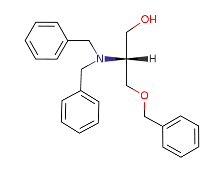 Molecular Structure of 163493-02-5 (1-Propanol, 2-[bis(phenylmethyl)amino]-3-(phenylmethoxy)-, (2R)-)