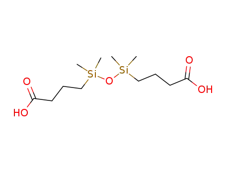 Molecular Structure of 3353-68-2 (1,3-BIS(3-CARBOXYPROPYL)TETRAMETHYLDISILOXANE)