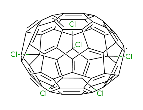 Molecular Structure of 151013-83-1 (hexachloro[60]fullerene)