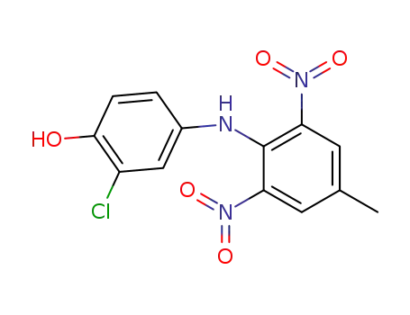 2-chloro-4-(4-methyl-2,6-dinitro-anilino)-phenol