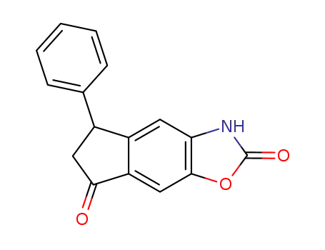 2H-Indeno[5,6-d]oxazole-2,7(3H)-dione, 5,6-dihydro-5-phenyl-