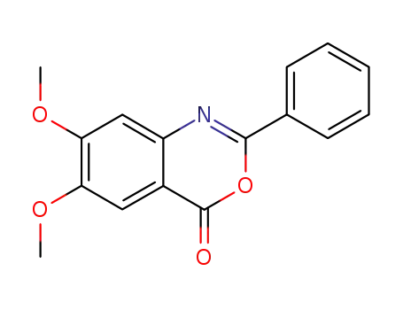 6,7-dimethoxy-2-phenyl-4H-3,1-benzoxazin-4-one