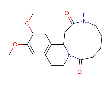 2,3-Dimethoxy-5,6,9,10,11,12,14,14a-octahydro-8H-6a,12-diaza-cyclodeca[a]naphthalene-7,13-dione