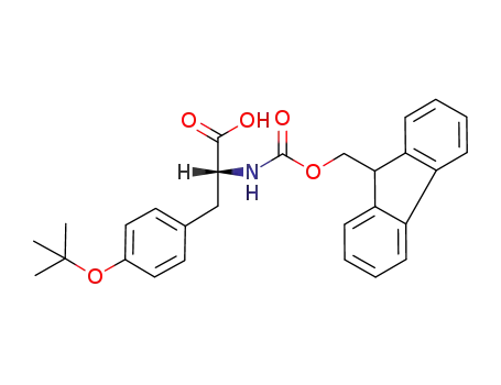 Molecular Structure of 118488-18-9 (Fmoc-D-Tyr(tBu)-OH)