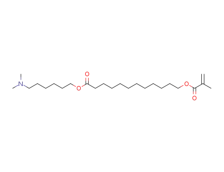 Dodecanoic acid, 12-[(2-methyl-1-oxo-2-propenyl)oxy]-,
6-(dimethylamino)hexyl ester