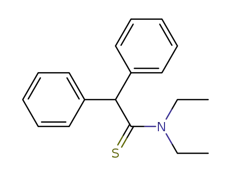 Benzeneethanethioamide, N,N-diethyl-a-phenyl-