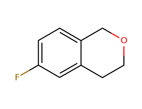 1H-2-Benzopyran, 6-fluoro-3,4-dihydro-
