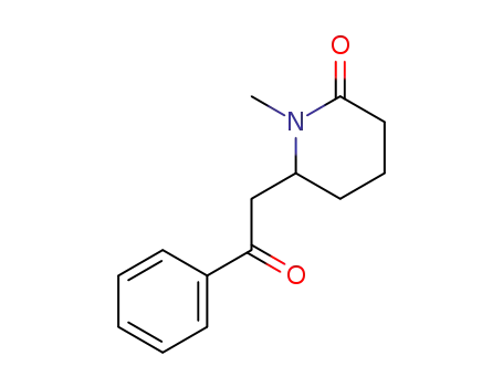 1-Methyl-6-(2-oxo-2-phenylethyl)piperidin-2-one