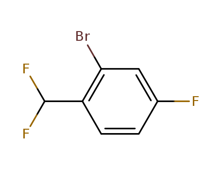 2-Bromo-1-(difluoromethyl)-4-fluorobenzene