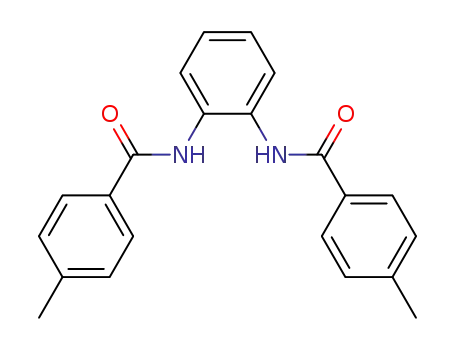 Molecular Structure of 66679-55-8 (1,2-bis-<i>p</i>-toluoylamino-benzene)