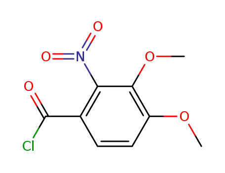 3,4-dimethoxy-2-nitrobenzoic acid chloride