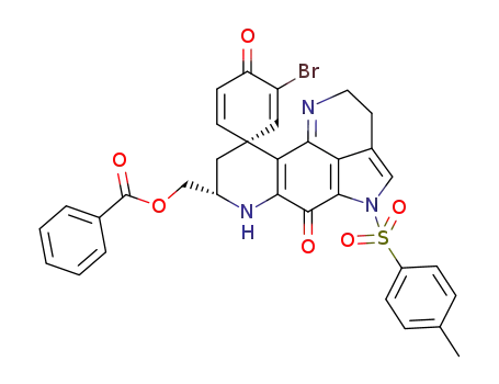 C<sub>33</sub>H<sub>26</sub>BrN<sub>3</sub>O<sub>6</sub>S