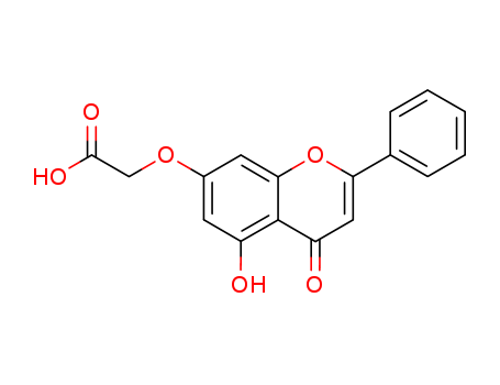 [(5-Hydroxy-4-oxo-2-phenyl-4H-chromen-7-yl)oxy]-acetic acid