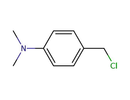 Molecular Structure of 42600-58-8 (4-(chloromethyl)-N,N-dimethylaniline)