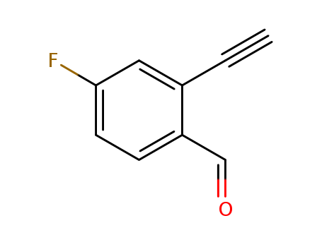 Benzaldehyde, 2-ethynyl-4-fluoro- (9CI)