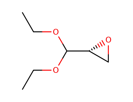 Molecular Structure of 114882-92-7 ((R)-glycidaldehyde diethyl acetal)