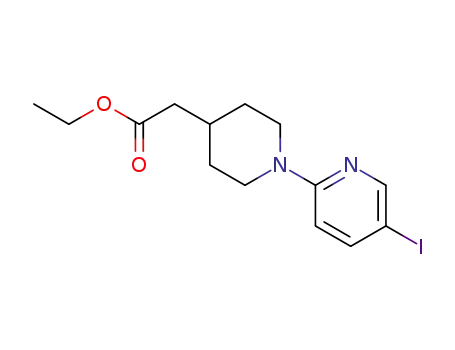 ethyl [1-(5-iodopyridin-2-yl)piperidin-4-yl]acetate