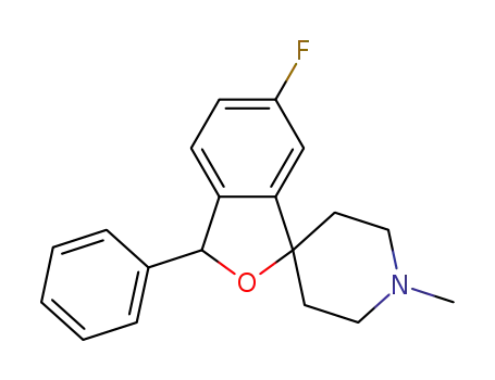 6-fluoro-1'-methyl-3-phenyl-3<i>H</i>-spiro[isobenzofuran-1,4'-piperidine]