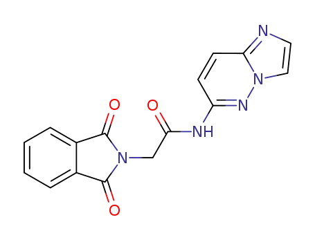 6-(phthalimidoacetyl)aminoimidazo[1,2-b]pyridazine