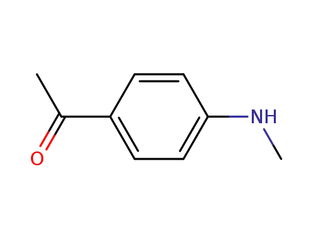 Molecular Structure of 17687-47-7 (Ethanone, 1-[4-(methylamino)phenyl]- (9CI))
