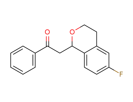 2-(6-fluoroisochroman-1-yl)-1-phenylethanone
