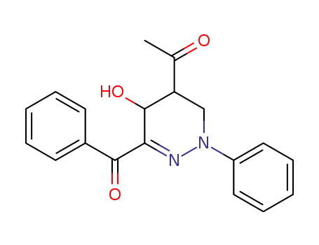 1-(6-benzoyl-5-hydroxy-2-phenyl-2,3,4,5-tetrahydropyridazin-4-yl)ethanone