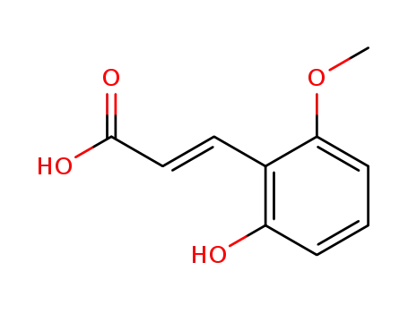 3- (2- 하이드 록시 -6- 메 톡시-페닐)-아크릴산