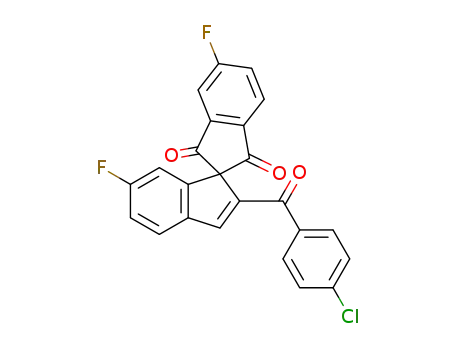 2'-(4-chlorobenzoyl)-5,6'-difluoro-1,2'-spirobi[indene]-1,3-dione