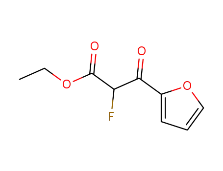 2-Furanpropanoic acid, alpha-fluoro-beta-oxo-, ethyl ester (9CI)
