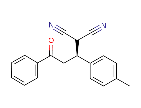 (S)-2-[1-(4-methylphenyl)-3-oxo-3-phenylpropyl]malononitrile