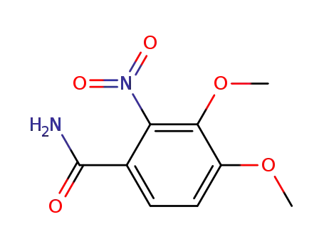 3,4-dimethoxy-2-nitro-benzoic acid amide